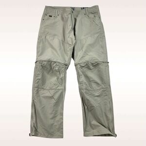 Kuhl Liberator Convertible‎ Pant Mens 40x30 Outdoor Hiking Zip-Off Cargo Travel